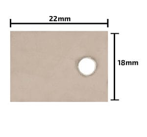 Mica Isolante p/ Transistor TO-247 (18x22mm)