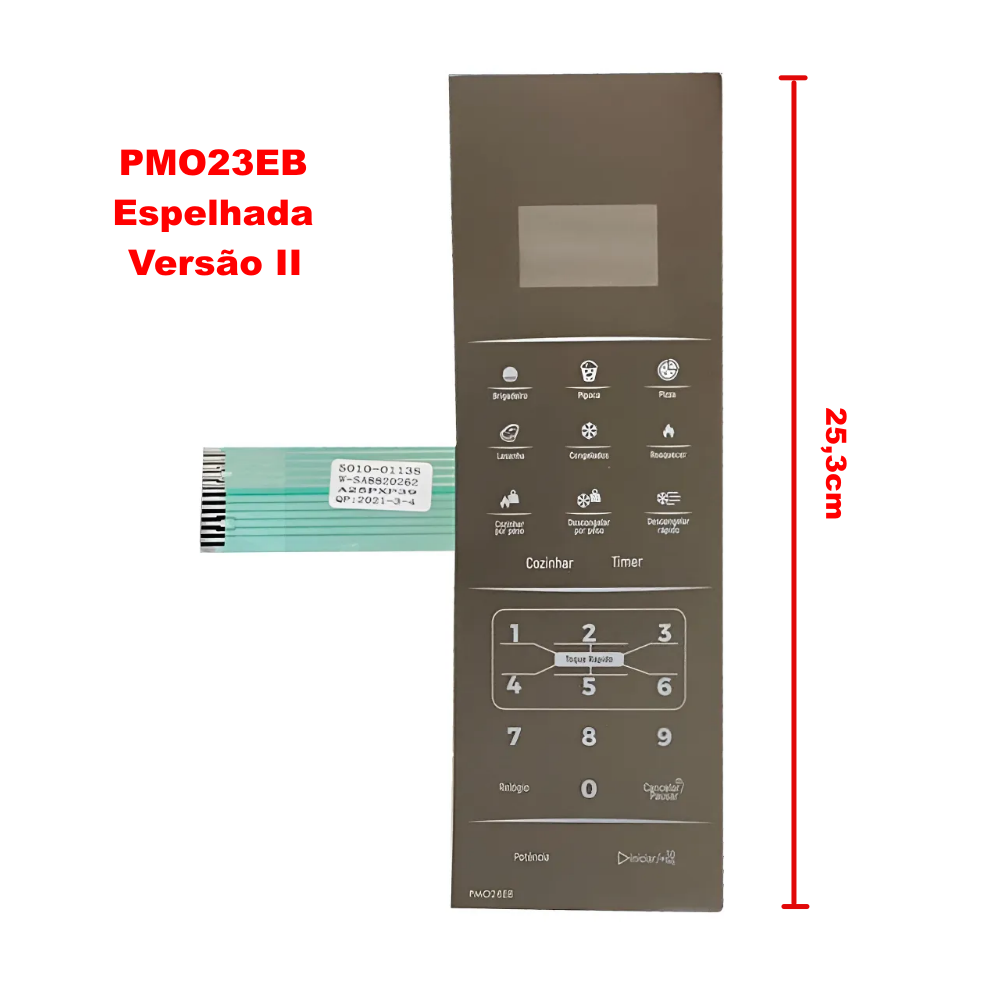 Membrana PHILCO PMO 28EB - Espelhada Versão II - Imagem 2