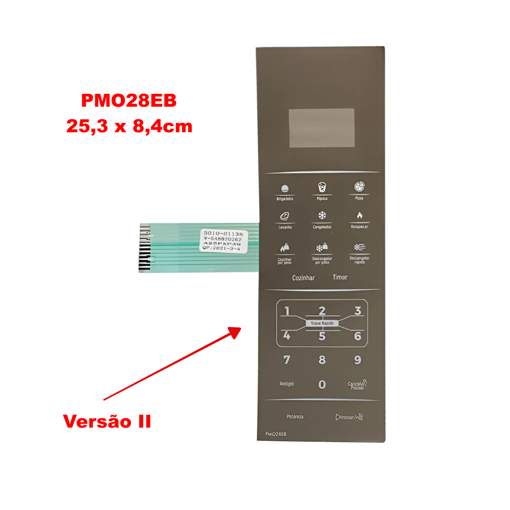 Membrana PHILCO PMO 28EB - Espelhada Versão II