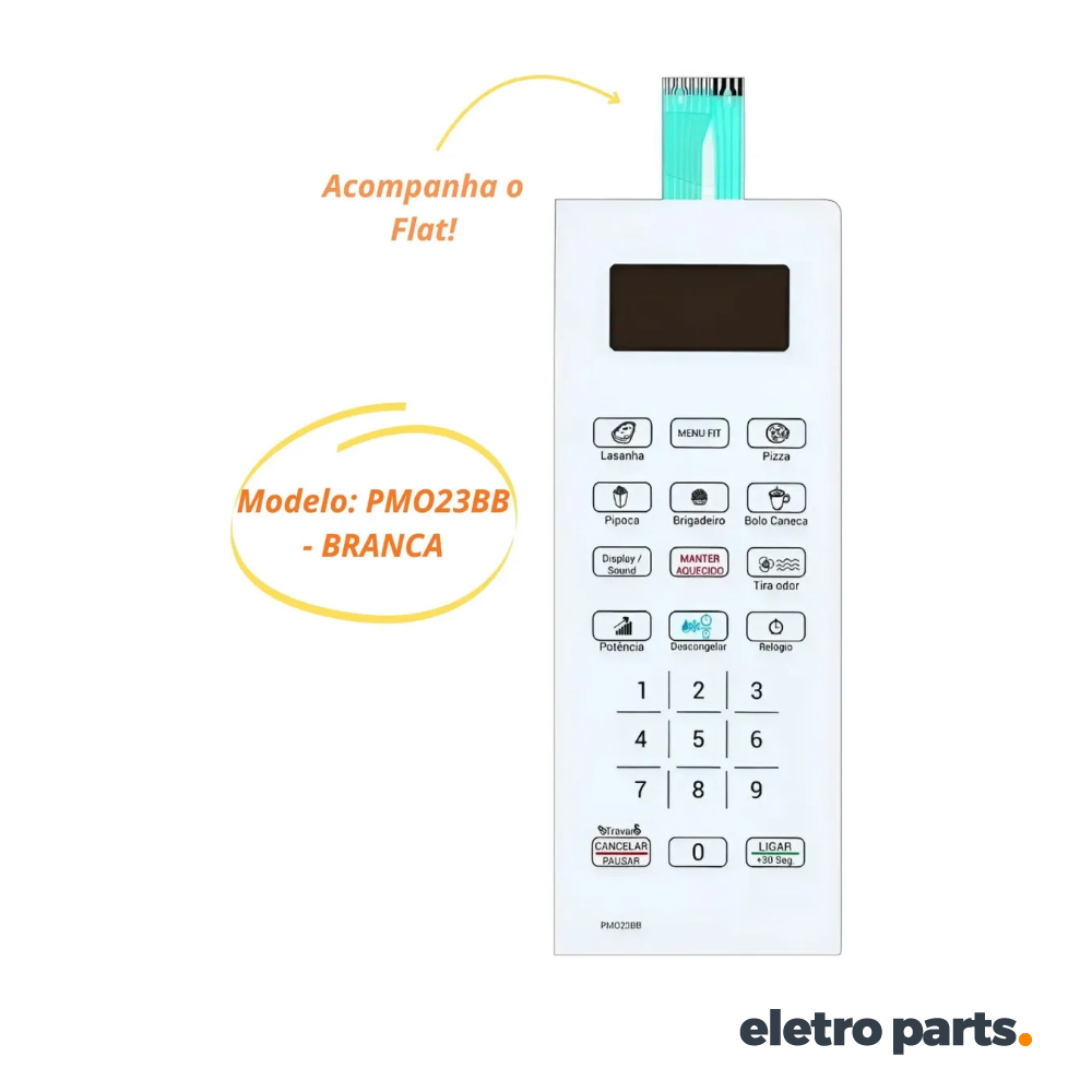 Membrana PHILCO PMO 23BB - Branca