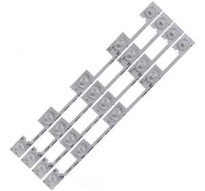 Barra de LED Toshiba 39" DL3945 / KDL39GT618 - Kit c/ 4 Barras 5 Led's 6V