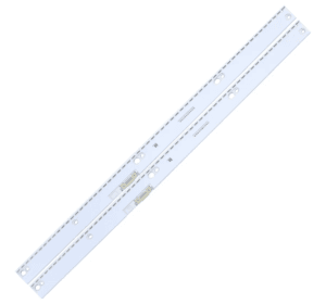 Barra de Led Samsung 49″ UN49KU / UN49MU – Kit c/ 2 Barras de 58 Led’s 3V