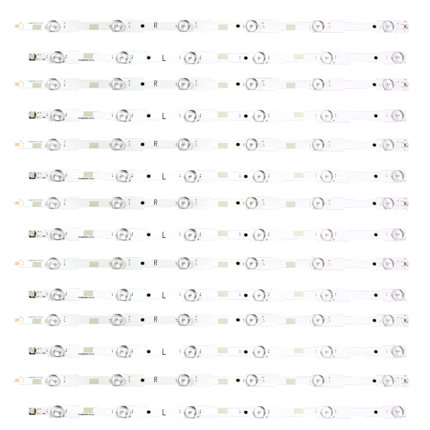 Barra de LED PHILIPS 55" 55PUG6700, 55PFG5100 - 14 Barras 6 Led's 3V - Imagem 2