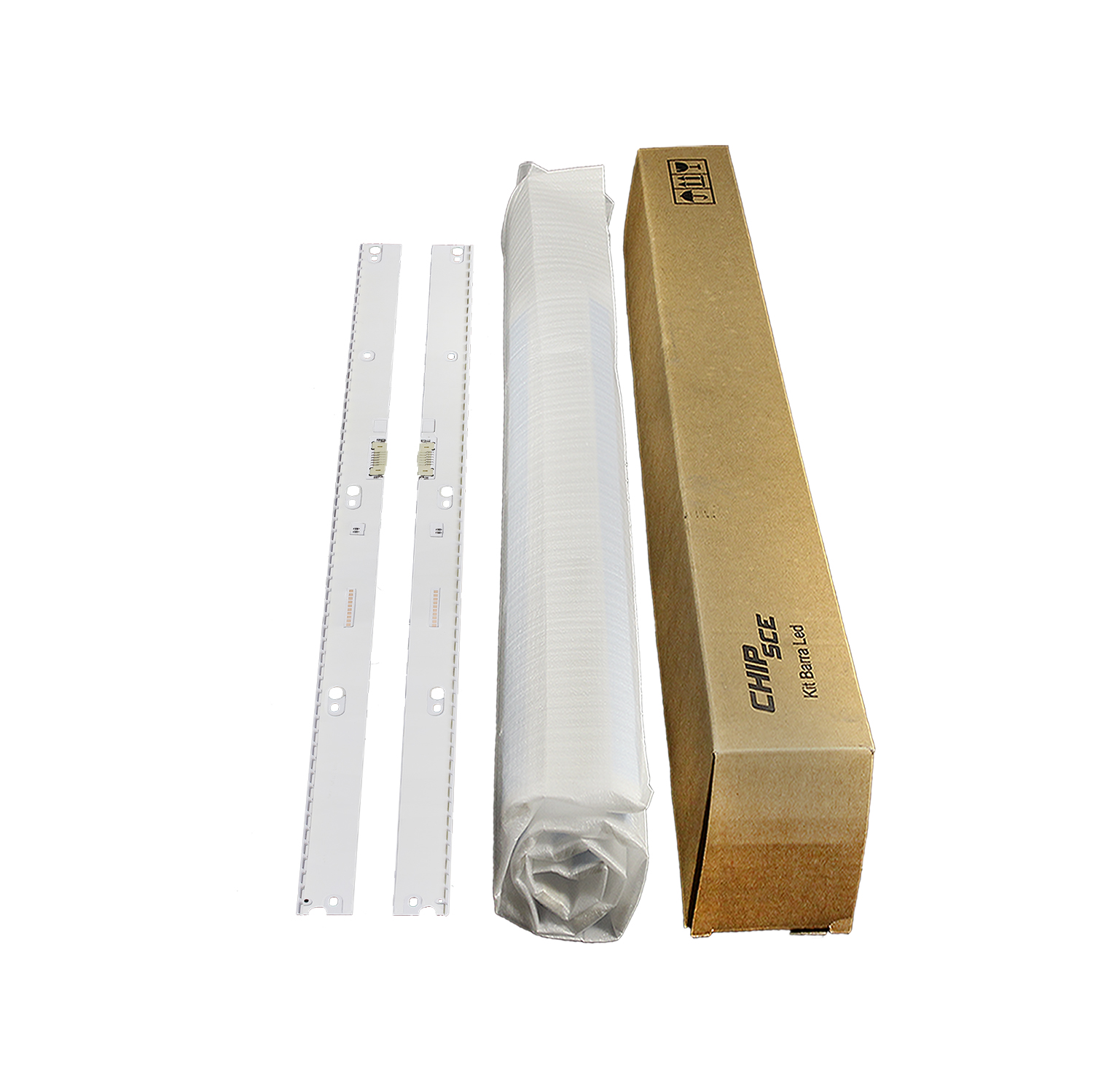 Barra de Led Samsung 49″ UN49KU / UN49MU – Kit c/ 2 Barras de 58 Led’s 3V - Imagem 5