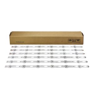 Barra Led Samsung 50" UN50TU7000G 50TU8000G - 6 Barras c/ 6 Led's 3V