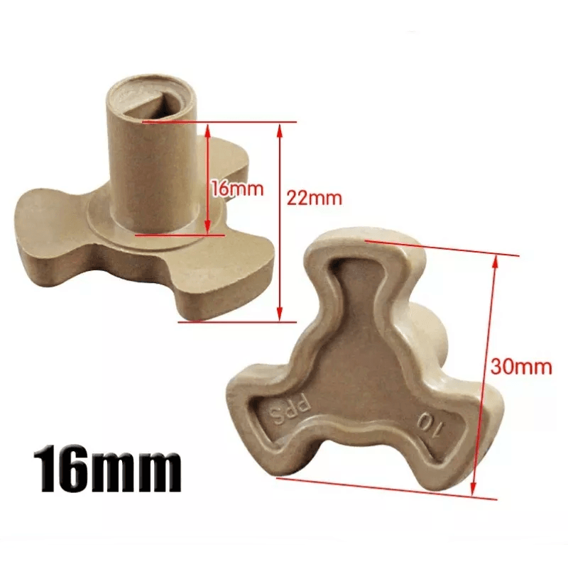 Eixo do Prato Tipo Trevo Eixo c/ 16mm