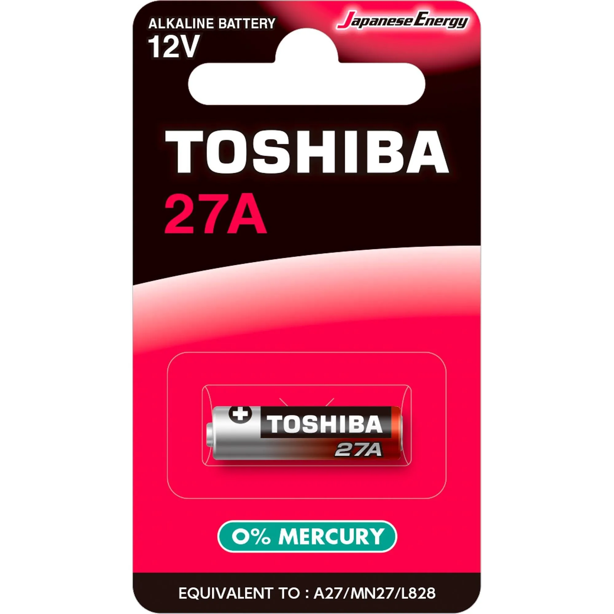 Bateria 12V Tipo 27A Toshiba – Unidade - Imagem 2