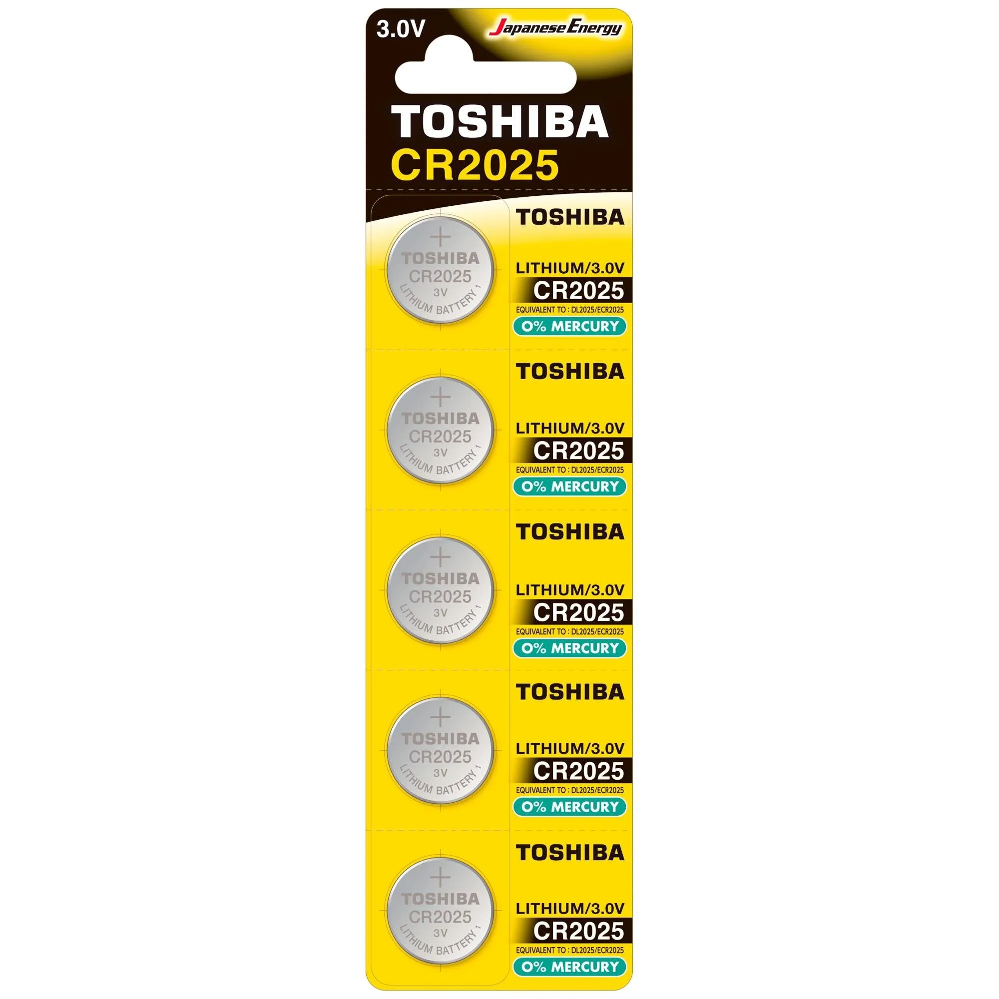 Bateria CR2025 Toshiba - Unidade - Imagem 2