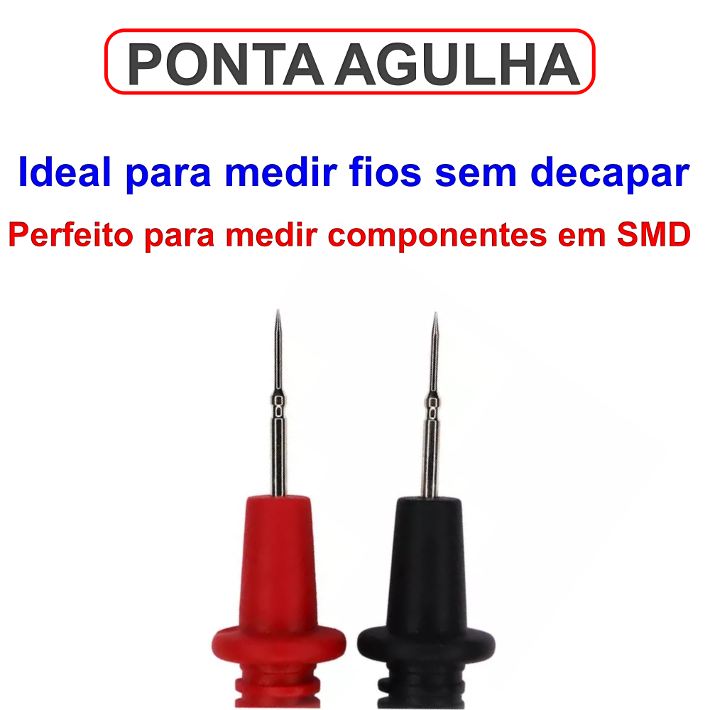 Ponta De Prova Tipo Agulha HK-4 - Hikari / 1000V-15A - Imagem 2