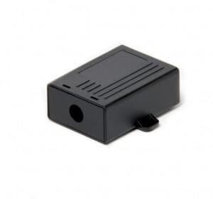 Caixa Plástica C80mm x L56mm x A27mm - Tampa c/ Furo Redondo