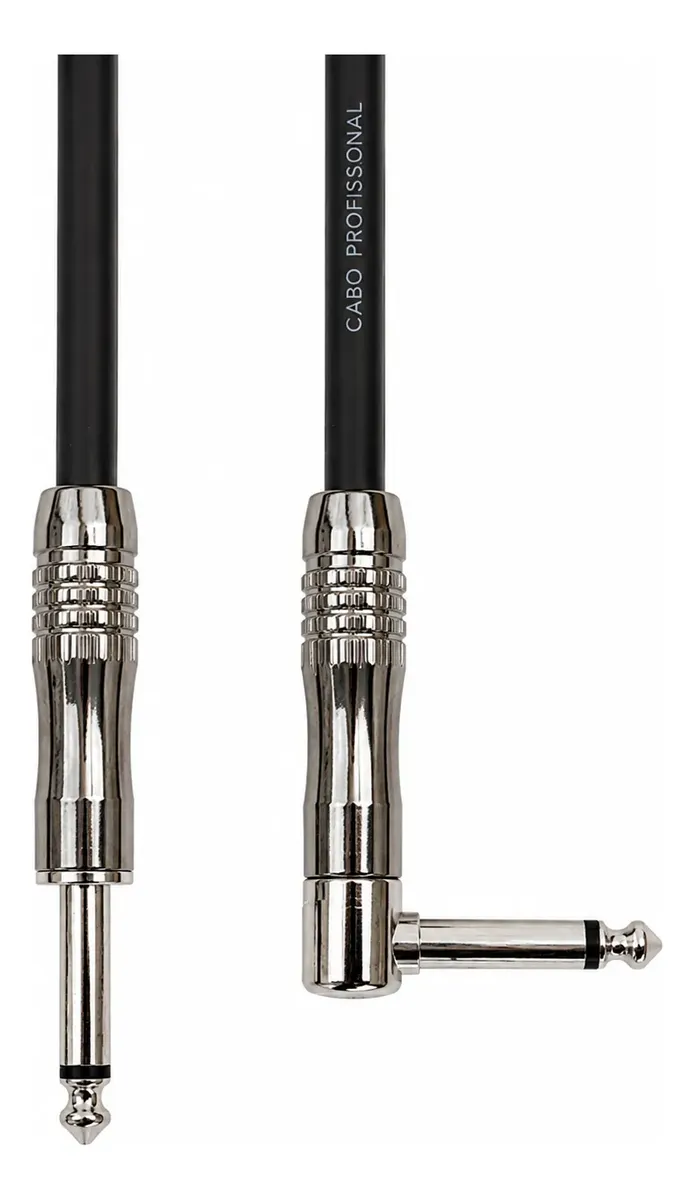 Cabo P10 x P10 Mono 90º com 3 Metros p/ Instrumentos - MXT Pro Series - Imagem 3