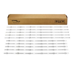 Barra de Led Samsung 65" UN65TU7000 65TU8000 - 10 Barras c/ 6 Led's 3V