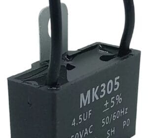 Capacitor CBB61 4,5uF x 250VAC de Partida - Retangular