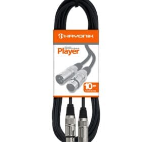 Cabo XLR(F) x XLR(M) com 10 Metros p/ Microfone - Hayonik Player