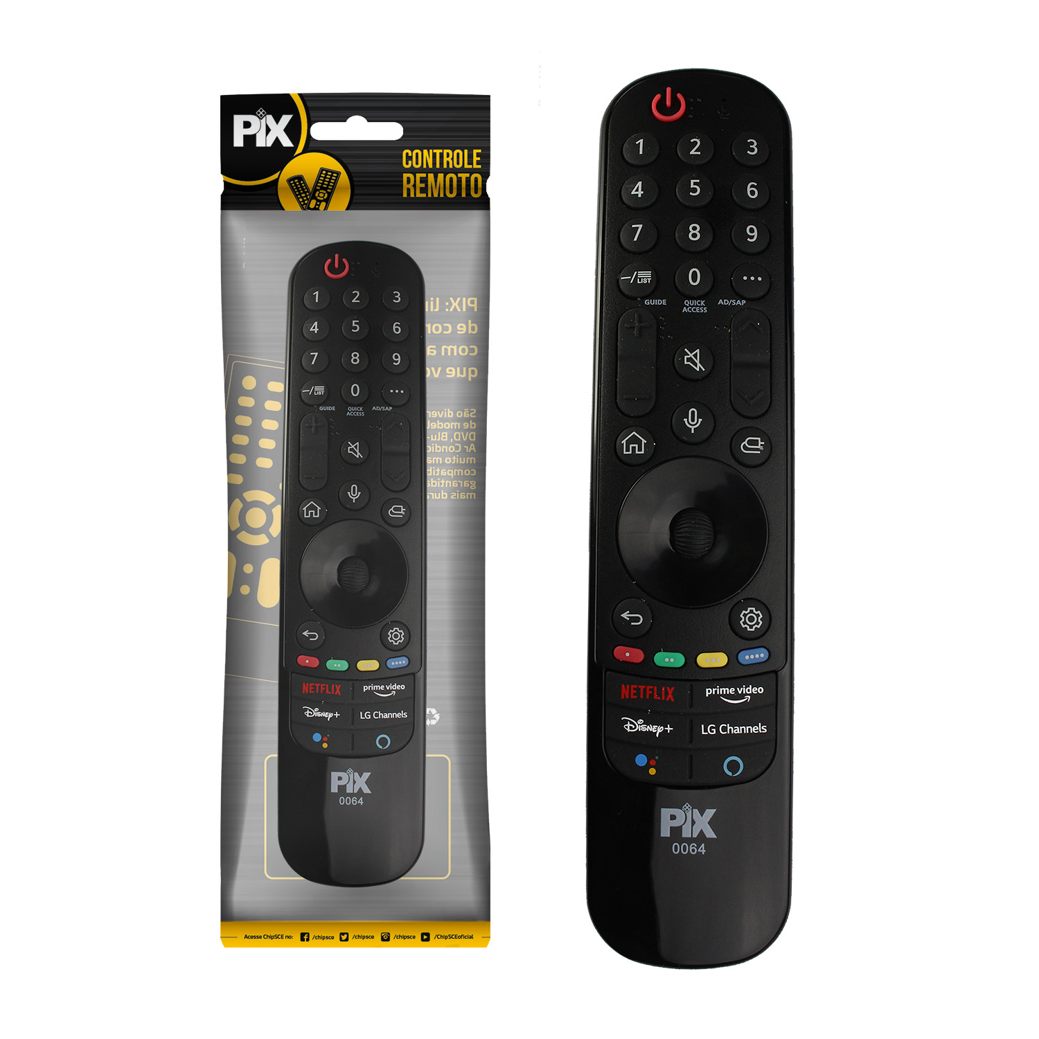 Controle LG Smart Magic NA-MR21GA - Voz e Bluetooh - Imagem 2