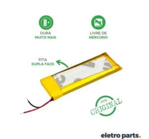 Bateria 3,7V x 250MAH Li-ion Polymer - 411645