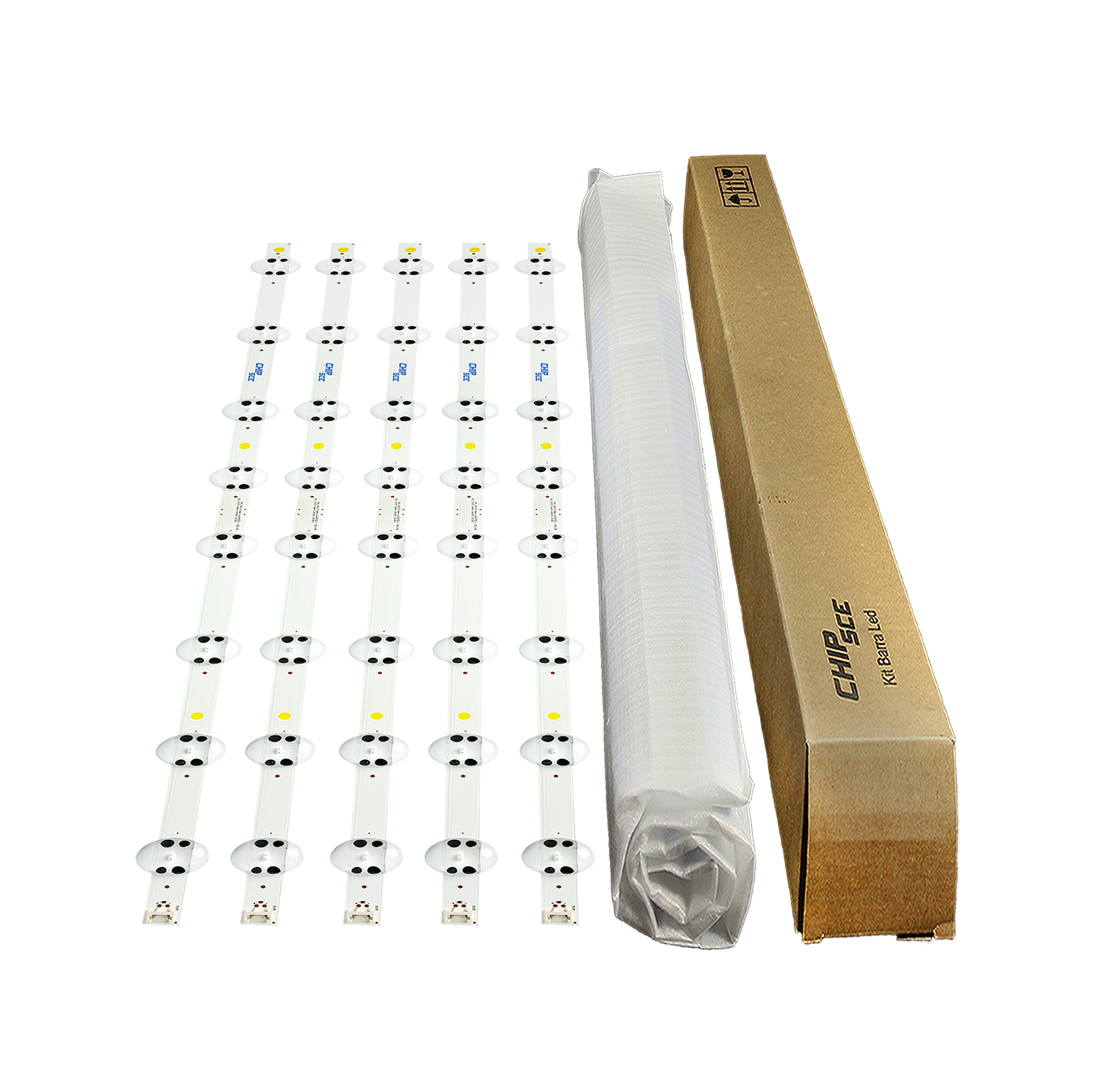 Barra de LED LG 60" 60UM7100 60UM7270 60UN7310 - 5 Barras 8 Led's 6V - Imagem 4