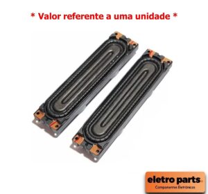 Alto Falante TV Samsung 40D - 6R x 10W (85x20mm) CH-8520 (unidade)