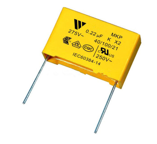 MKP X2 Safety Capacitor - 275V AC, Various UF Values (0.01 To 2.2 UF, ±10%)