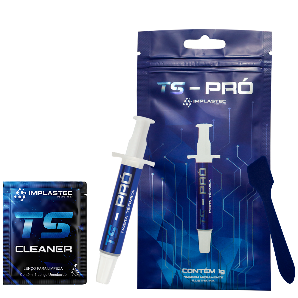 Pasta Térmica TS-PRÓ Implastec - Seringa c/ 1g
