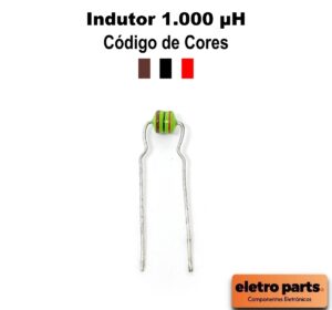 Indutor p/ Placa Forno Microondas 1.000 µH