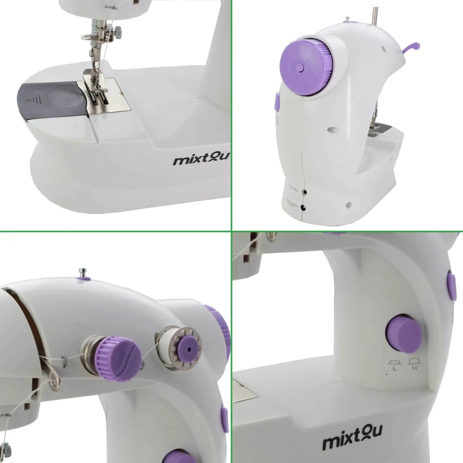 Mini Máquina de Costura Portátil com Pedal - Bivolt - Imagem 6