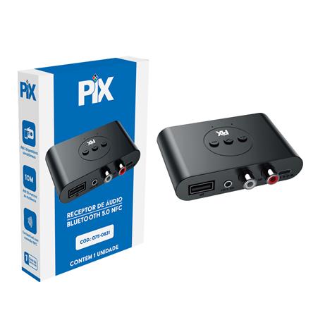 Receptor Bluetooth 5.0 de Audio com P2 e RCA - Imagem 2