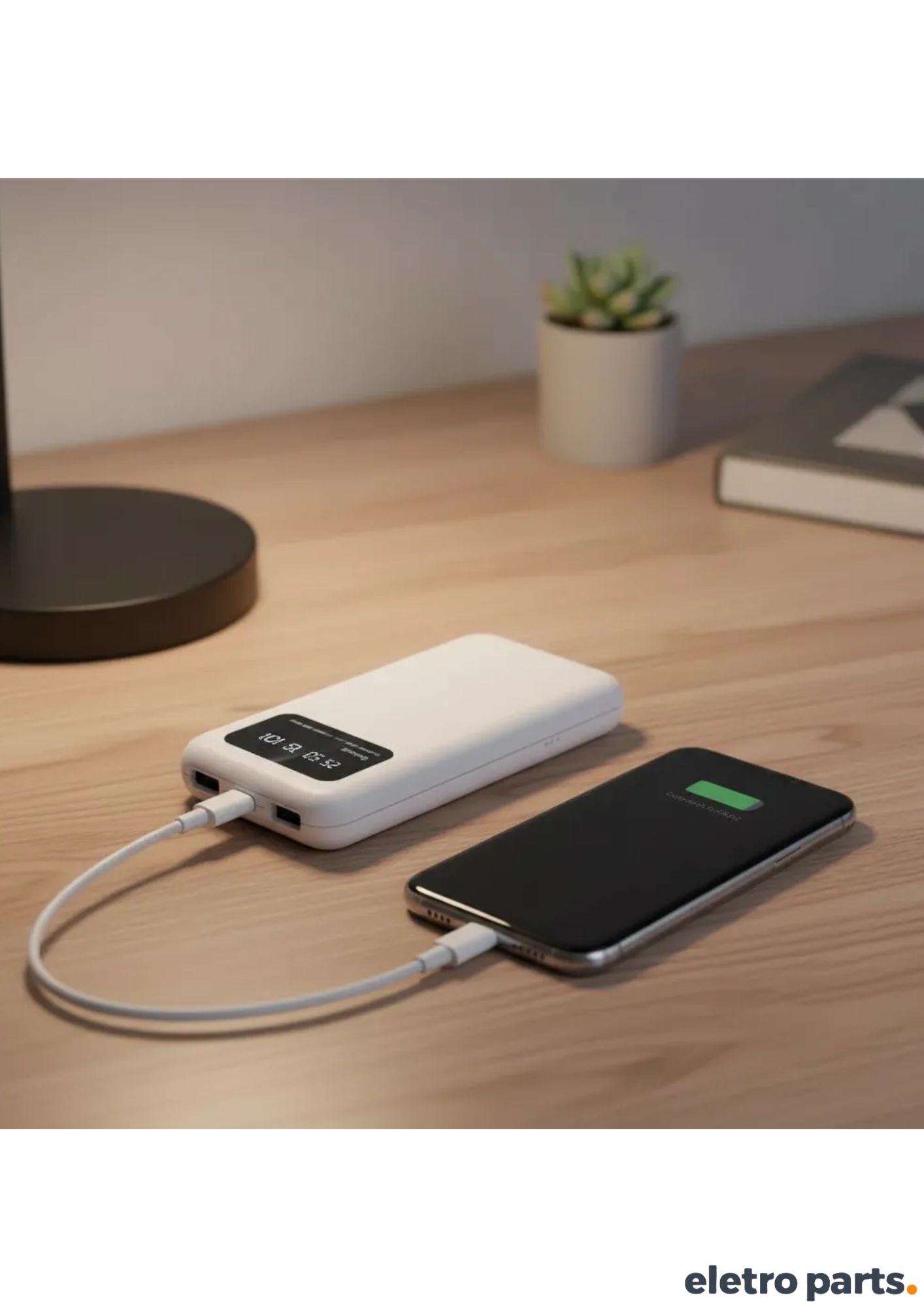 Carregador Rápido Power Bank 10.000mAh - Tomate TK1001 - Imagem 3
