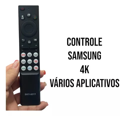 Controle Remoto Samsung Smart 4K - Teclas Especiais - Imagem 2