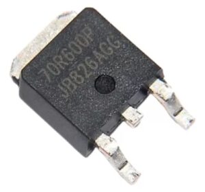 Transístor 70R600 / MME70R600 SMD - TO252