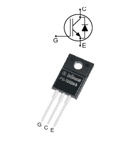 Transístor K15EET6 ( IKA 15N65 ) - Imagem 2