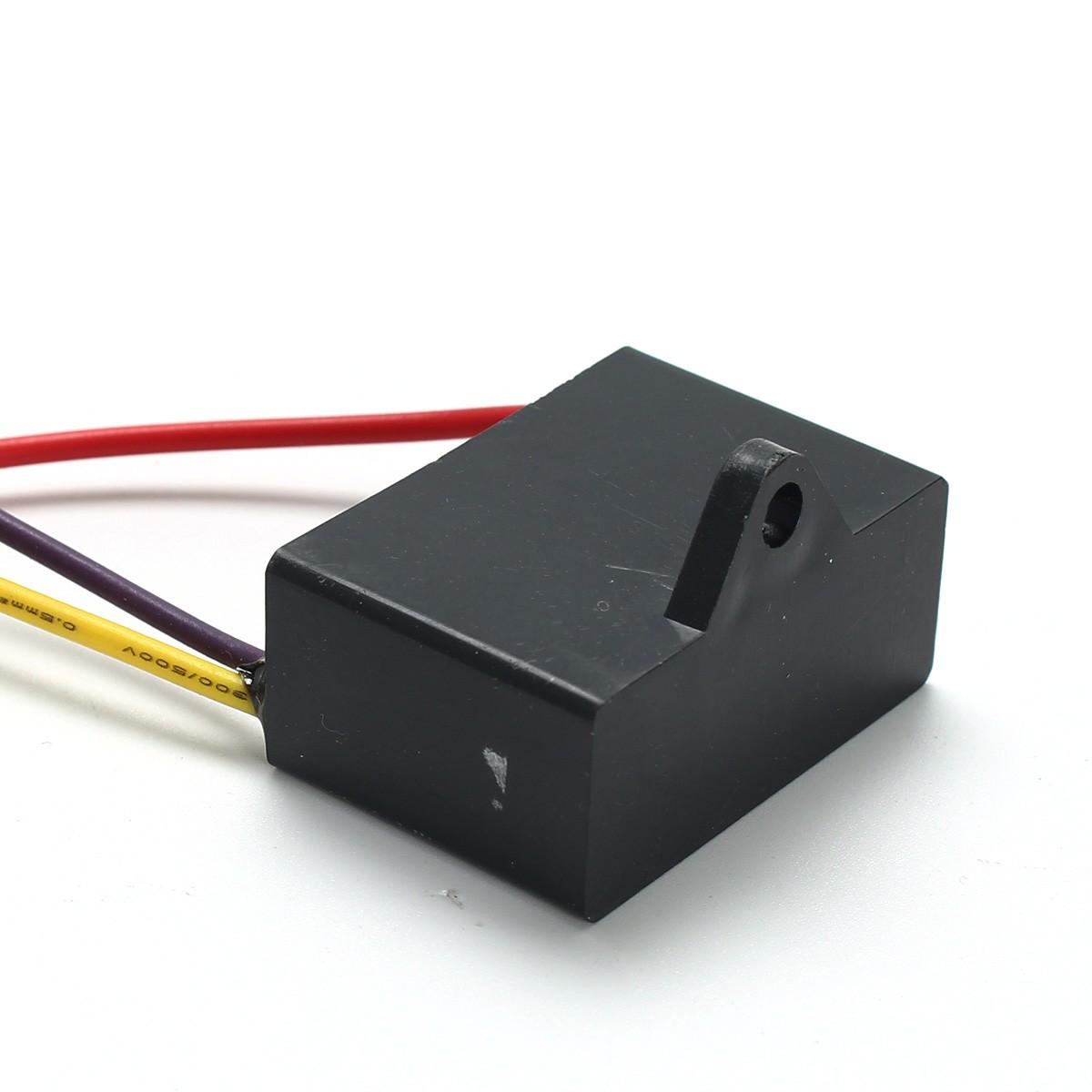 Capacitor CBB61 1,0 + 2,0UF x 250V de Partida - Retangular - Imagem 3