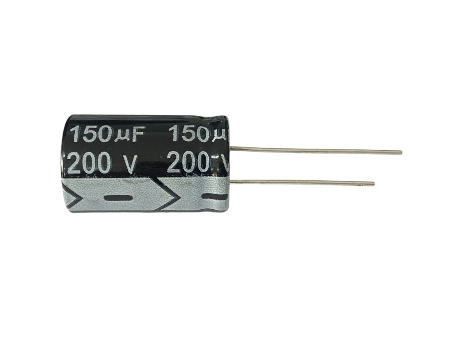 Capacitor Eletrolítico 150uF x 200V - 105º - Imagem 2