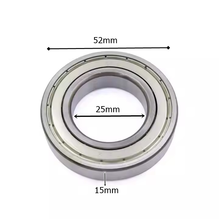 Rolamento Lava e Seca Samsung 6205ZZ - 6601-000176 - Imagem 2
