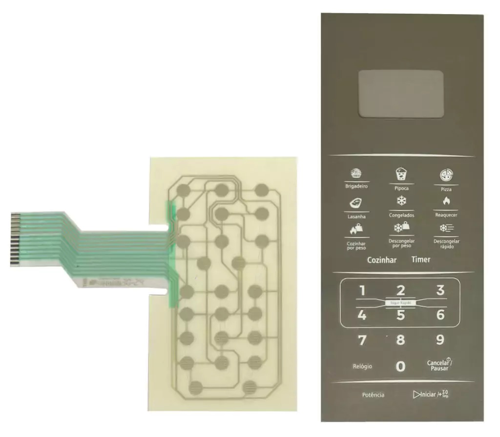 Membrana Britania BMO28IEB c/ 21,1 x 8,4cm - Espelhada - Imagem 2