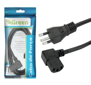 Cabo Força Tripolar 20A 90º - 1,50 Metros