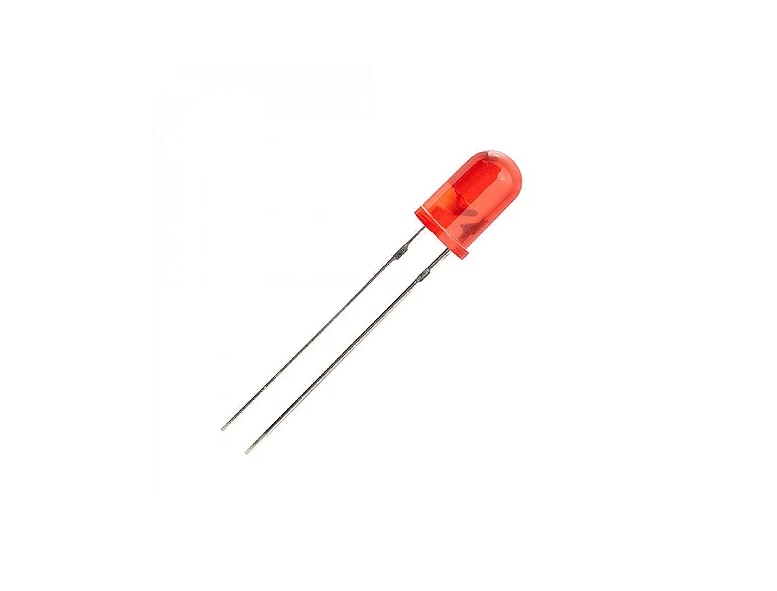 Led Difuso 3mm – Vermelho