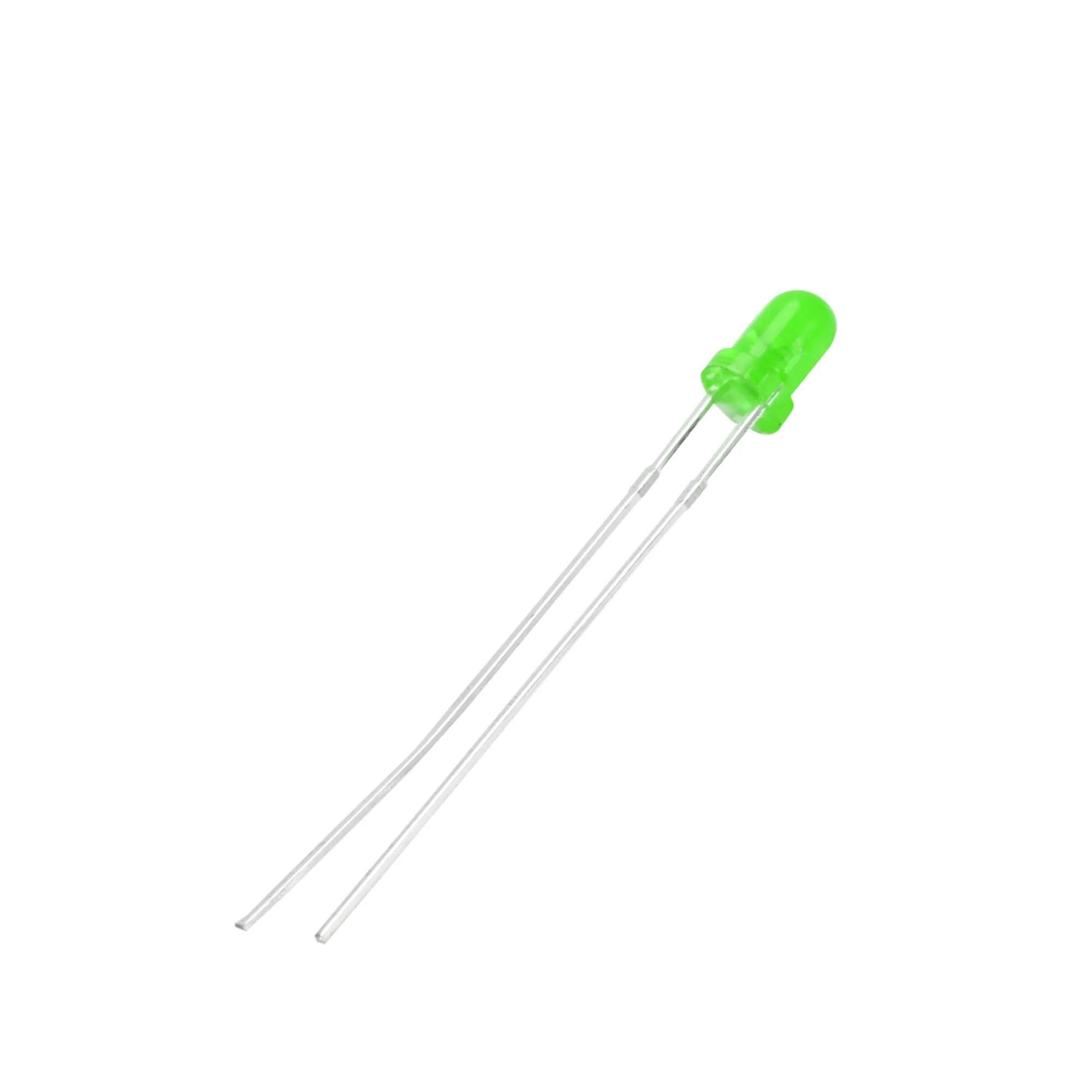 Led Difuso 3mm – Verde