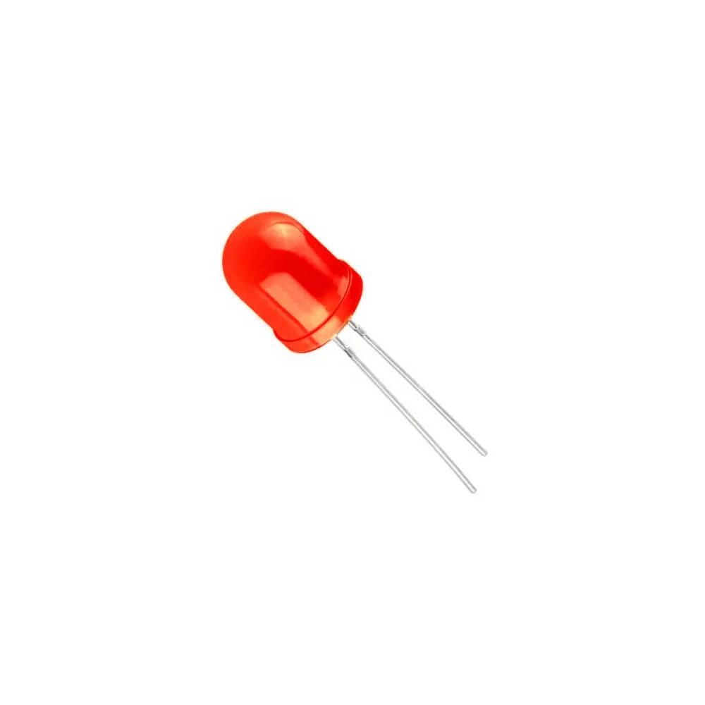 Led Difuso 10mm – Vermelho
