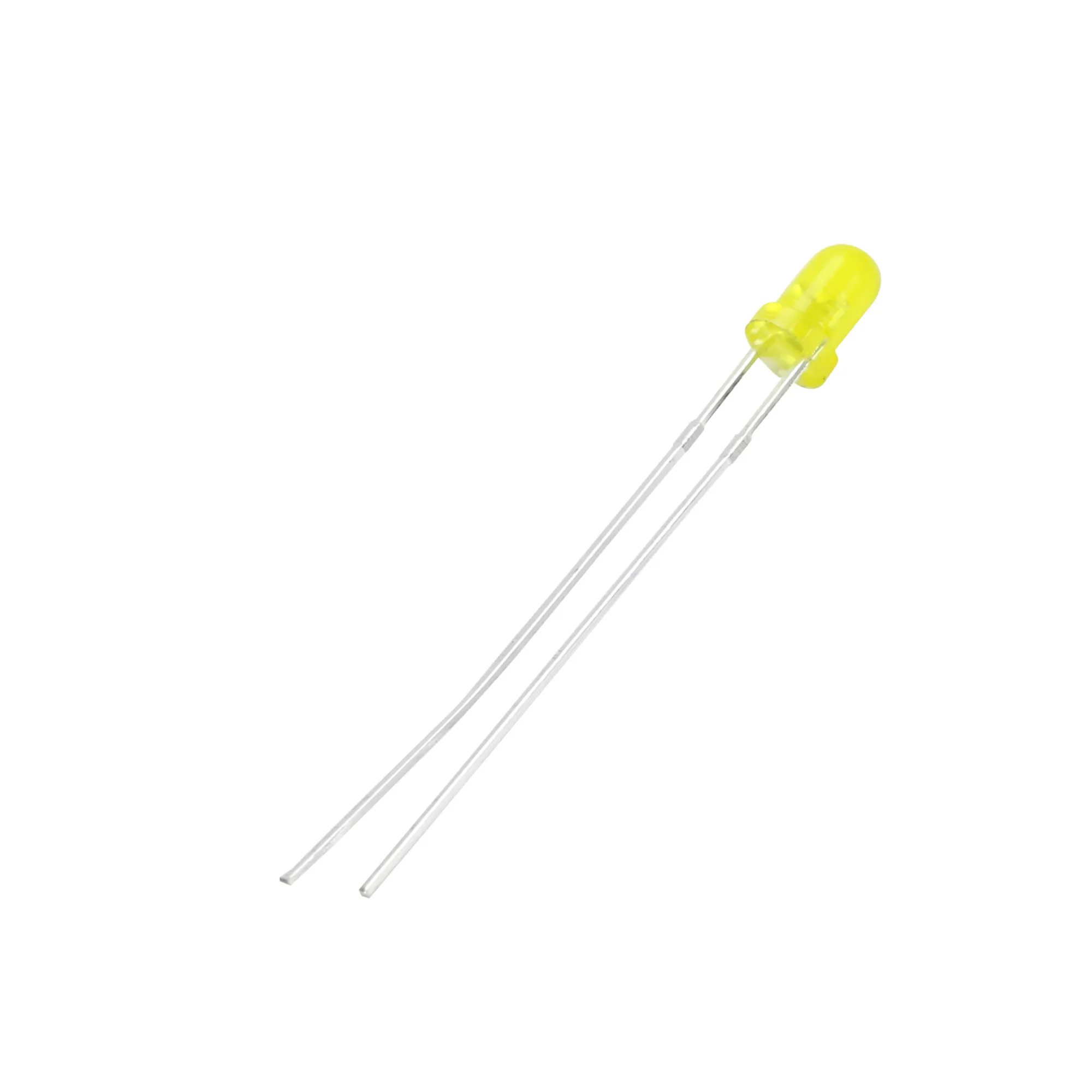 Led Difuso 3mm – Amarelo