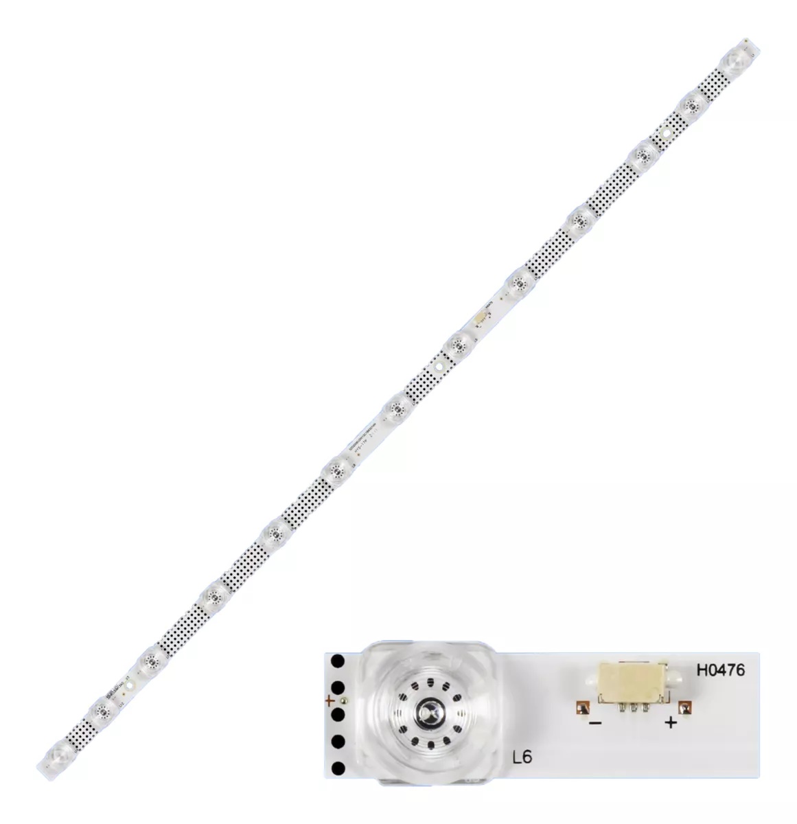 Barra TCL 32" 32S615 / 32S5200 / 32RS520 / 32R5500 - 1 Barra 13 Led's 3V