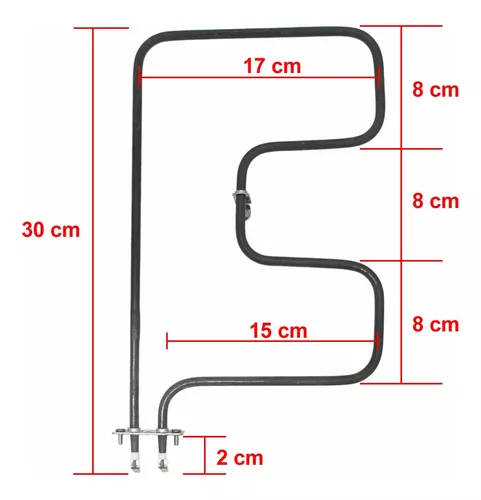 Resistência Para Micro-ondas MEC41 - 220V / 1100W - Imagem 2