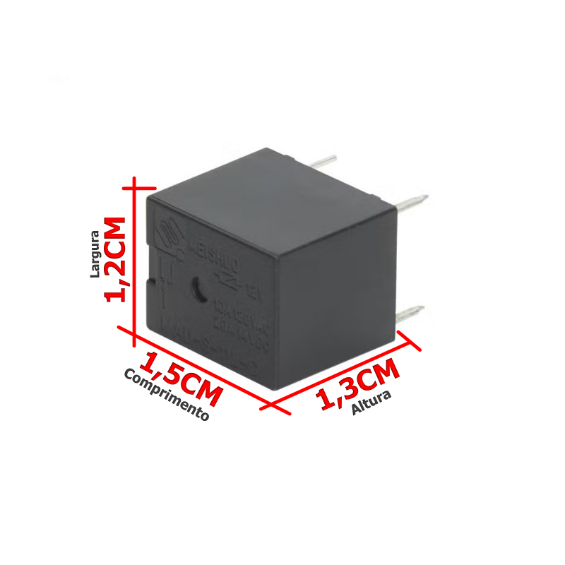 Rele 12V X 20A - 5 Terminais - MAD-S-112C - Imagem 3