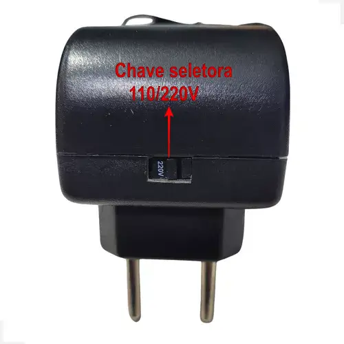 Fonte 12V X 250mA P4 Invertida C- - Imagem 3