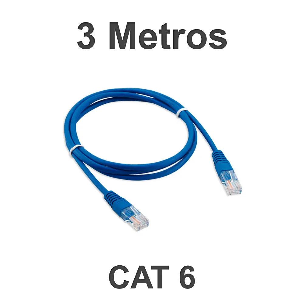 Cabo De Rede / Patch Cord CAT6 FTP - 3 Metros - Imagem 3
