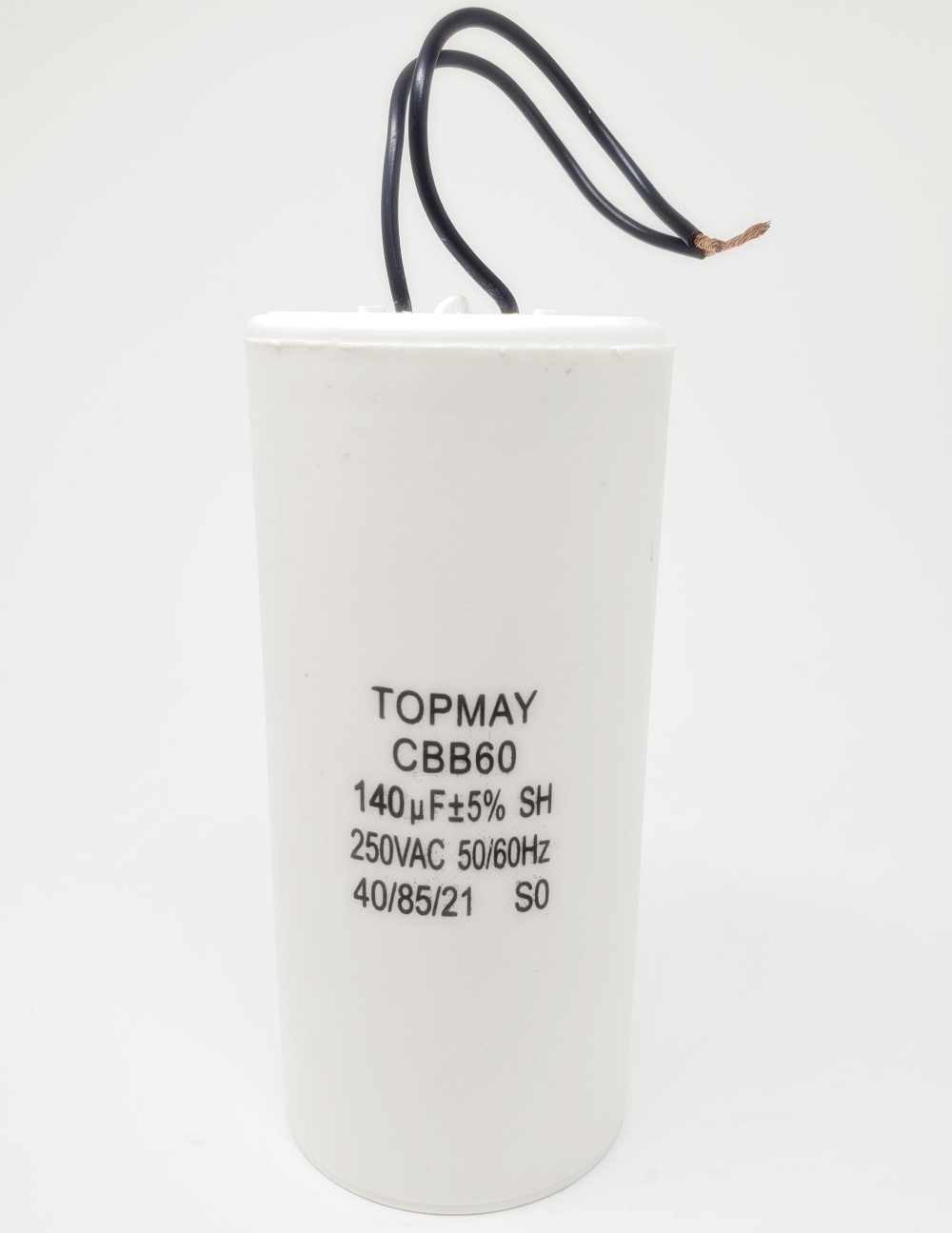 Capacitor Partida 140uF x 250VCA - CBB60 / 2 Fios - Capacitor Permanente - Imagem 5