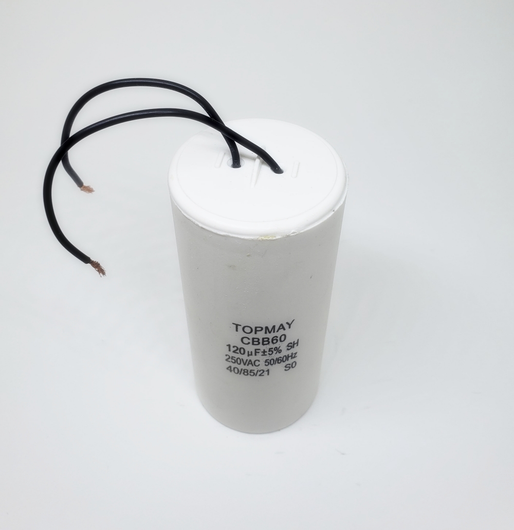 Capacitor Partida 120uF x 250VCA – CBB60 / 2 Fios – Capacitor Permanente - Imagem 5