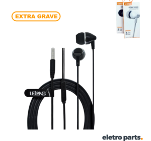 Fone De Ouvido com Microfone Lelong LE-0203 - Extra Grave