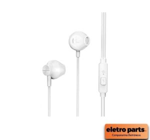 Fone de Ouvido Philips Earbud - Branco