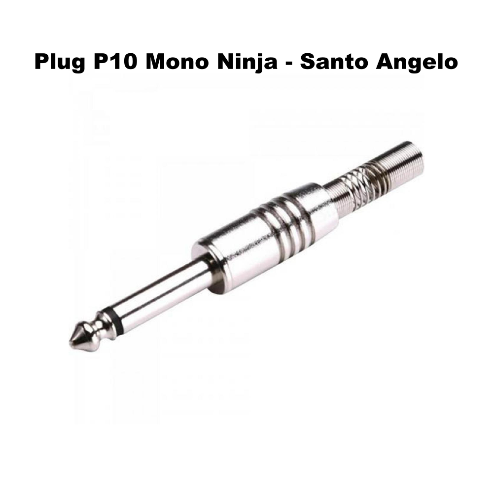 Plug P10 Mono Ninja - Santo Angelo - Imagem 2